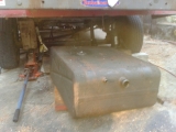 Kubvan Fuel tank removed